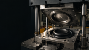 Hot Compression Moulding in camera a vuoto